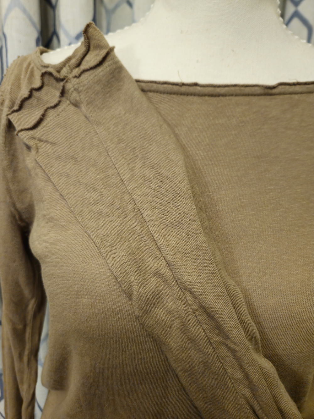 NWT Free People We The Free Most Loved Long Sleeve Tee - Size M Python Colorway - Picture 4 of 7
